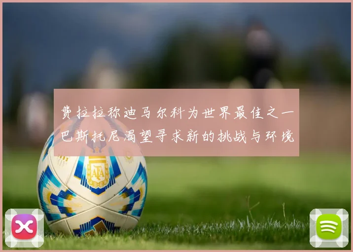 费拉拉称迪马尔科为世界最佳之一巴斯托尼渴望寻求新的挑战与环境